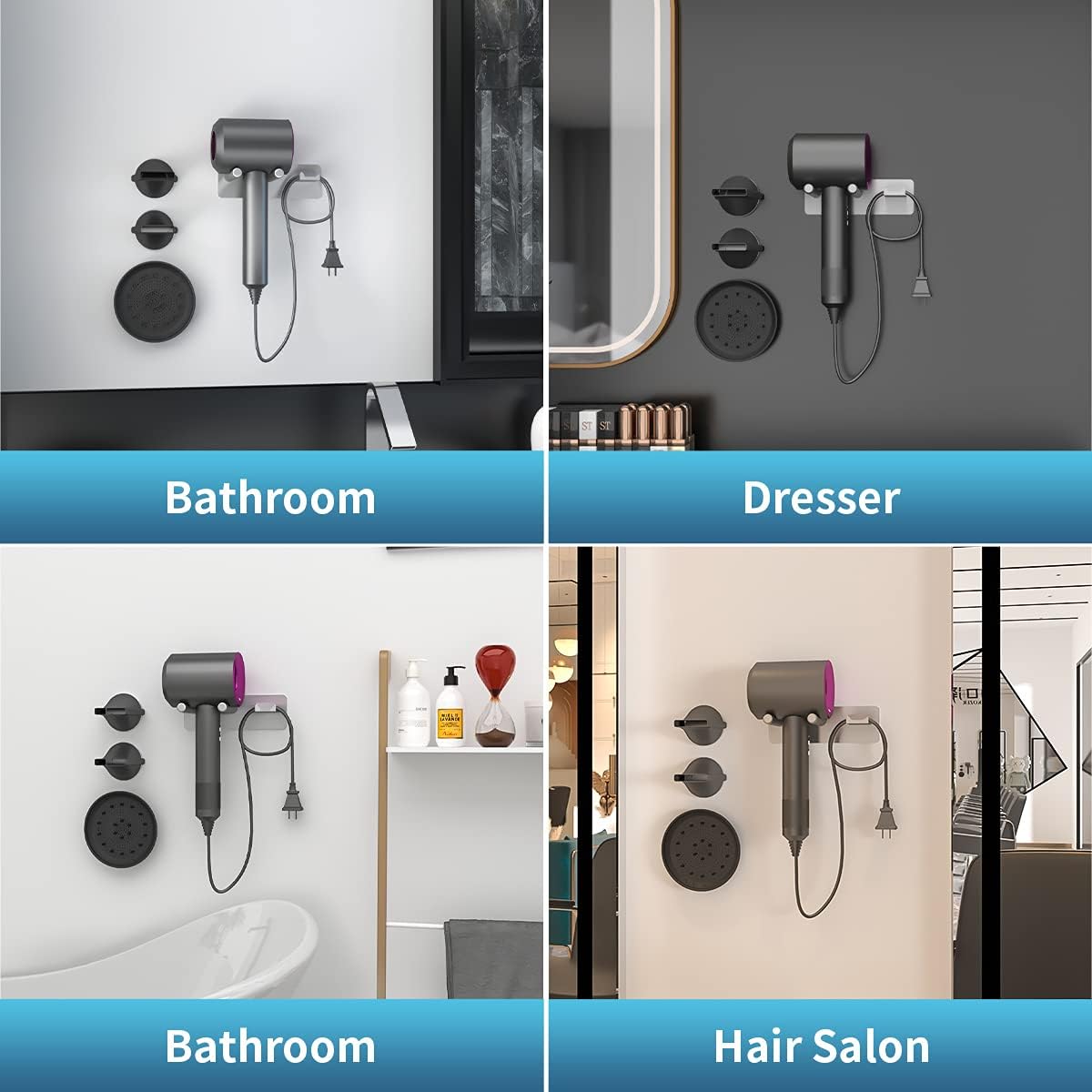 Amazon.co.jp: BANJEKT ヘアドライヤー スタンド ヘアドライヤー